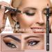 7Pcs Multicolor Waterproof Eyebrow Pencil & Eyeliner Set - Long Lasting Smudge Proof Makeup for Women - Buy Online on SooperMarket.com