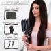 3 Barrel Curling Iron Wand - Ceramic Tourmaline Beach Waver & Crimper for Waves - Adjustable Temperature - Black - Buy Online on SooperMarket.com
