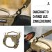 Oneigris Dog Harness & Leash Set | Mini Trooper Puppy Dishes with Control Handle for XS & SM Dogs - Brown - Buy Online on SooperMarket.com