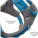 Kurgo Journey Air Dog Harness - Padded Chest & Back Handle for Dogs 2-5 kg XS Size - Blue/Gray - Buy Online on SooperMarket.com