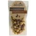 Joe & Seph's Trio of Chocolate Popcorn Pouch (1x80g) gourmet popcorn air-popped popcorn chocolate snack sweet popcorn movie night snacks popcorn for a party 80 g (Pack of 1)