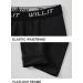 Willit Boys' Quick Dry Compression Basketball Leggings - Black, Medium | Youth Sports Tights & Base Layer - Buy Online on SooperMarket.com