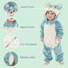 COOKY.D Baby Hooded Rompers Winter Flannel Jumpsuit Pajamas - 24-30 Months - Buy Online on SooperMarket.com
