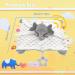 UNMOT Baby Comforter Blanket - Elephant Soft Security Blanket with Teether - Grey - Buy Online on SooperMarket.com