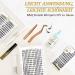 DIY Individual Eyelash Extensions - 72 PCs B&Q Fluffy Wispy Eyelashes for Beginners - Reusable D-10mm - Buy Online on SooperMarket.com