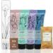 TravelWell Travel Size Toiletries Bulk Set - AirBnB Essentials for Guests - 180 Items (30 pieces each of Mini Shampoo Conditioner Soap Bars Lotion Body Wash Dental Kit)
