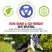 Tough Tug-of-War Flying Disc Toy for Dogs | SuperChewy Strong Natural Rubber Frisbee | Durable Chew Toy for Aggressive Chewers | Large Size 22 cm - Buy Online on SooperMarket.com