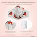 Dance Pattern Washable Cotton Face Mask for Kids & Adults - 2-Layer with Nose Bracket & Filter Bag - Oeko-Tex Standard 100 - Gray Red Birds - International Shipping Available - Buy Online on SooperMarket.com