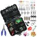 LIXADA 188/273/343-part fishing accessory set with tackle box pliers jig hooks vertebrae push buttons boards slide pearls 188 PCs