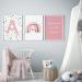 Pompom Prints Set of 3 | Rainbow Nursery Decor | Scandi Boho Style | Playroom Wall Art (5x7 Inch) | Picture Frames Not Included - Buy Online on SooperMarket.com