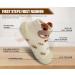 Dookeh Baby Shoes | Non Slip Soft Sole Sneakers for Boys & Girls | 6-9 Months | Brown - Buy Online on SooperMarket.com
