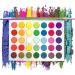 Jutoe 35-Color High Pigmented Eyeshadow Palette - Matte, Shimmer, Glitter | Long Lasting, Waterproof Eye Makeup (Style 2) - Buy Online on SooperMarket.com