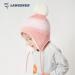 LANGZHEN Toddler Winter Hat with Earflap, Fleece Lined Beanie for Baby Boys Girls 6-12 Months - Deer-Pink - Buy Online on SooperMarket.com