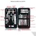 20-Piece Stainless Steel Manicure & Pedicure Kit with Travel Case - Buy Online on SooperMarket.com