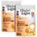 Dulci Light Dulce Y Favorable Cane Honey Brown Sweet Substance Granulate 2x 200g sweeteners of calorie for drinks and food natural sugar substitutes