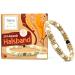 EM ceramic collar for dogs & cats - made to measure EM band original US paracord (21-30 cm beige) 21-30 cm beige