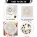 Lukinbox Embroidery Starter Kit for Beginners - 3 Cross Stitch Sets with Cute Bees and Flowers Patterns, Hoop, Threads, Needles & Instructions - Buy Online on SooperMarket.com