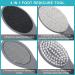4-in-1 Pedicure Tool Set for Dry and Wet Foot Care - Callus Remover, Foot Scrubber, Pumice Stone, Nail Brush - Gray - Buy Online on SooperMarket.com