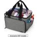 YARWO Sewing Accessories Organizer - Craft Storage Tote Bag in Gray - Buy Online on SooperMarket.com