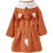 Vertbaudet Baby Bathrobe Fox - ko-Tex Approved | 12 Months | Orange - International Shipping Available - Buy Online on SooperMarket.com