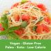 Hearts of Palm Pasta Variety Box - Natural Heaven & Palmini (Angel Hair, Linguine, Lasagna Noodles) - Keto, Low Carb, Low Calorie, Vegan, Paleo - Buy Online on SooperMarket.com