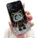 Tivenfezk Nadoli for Xiaomi Redmi Note 11 Treibsand B r Astronaut Hidden Stand Shell caricature glitter astronaut stand soft silicone bling cell phone case transparent protective cover xiaomi redmi note 11 black