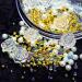 Heart Nail Rhinestones Nail Ornament White Auroras Transparent Illusions Three Dimensionals Resin Rose Ornament Short Clear Press on Nails 1 count (Pack of 1) GD1 - Buy Online on SooperMarket.com