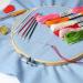 Caydo 6-Piece Embroidery Fabric Set with Water-Soluble Pens - 11.8x11.8 Inch for Projects & Decoration - Buy Online on SooperMarket.com
