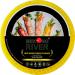 Lyan Mekong River Banh Trang Vietnamese Three Colours Rice Paper Round 22cm - 300g | Gluten-Free | Vegan | 100% Natural Rice Paper