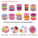 340-Piece Multi-Colored Hair Jewelry Set - Clips Bands & Ties for Girls & Babies | Perfect Hair Accessories for Kids - Buy Online on SooperMarket.com