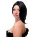 Shop WIG ME UP Women's Short Bob Wig - Boldly Parted Asymmetrical Black GF-W2202-1 | International Shipping Available - Buy Online on SooperMarket.com