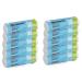 200 pieces of Premiumline garbage bags: 25 liters 10 pack size: 53 x 54 cm - particularly tearproof and waterproof - with a stretcher handle/handle 25 liters (1 Pack)