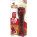 Nylabone Dura Chew Beef Jerky Power Chew - XL Chewing Bones for Heavy Chewers (Pack of 2) - Ideal for Dogs up to 23 kg - Multi-Colored - Buy Online on SooperMarket.com