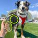 Fida Retractable Dog Lead 5m/16ft for Large Dogs up to 50KG - Green Reflective Ring, Ideal for Daily Walking - Buy Online on SooperMarket.com