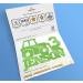 Cakeshop Cake Decoration Pack | Digger Tractor Premium Double Sided Glitter Card Cake Topper Sign & 25g Party Pack of Cake Sugar Sprinkles | Custom Name & Age Cake Decorations (Green) Non-Prime Glitter Card: Green - Buy Online on SooperMarket.com