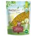 Organic Super Sweet Corn, 8 Ounces - Freeze-Dried Kernels, Non-GMO, Kosher, Raw, Healthy Snack, Bulk, Grown in the USA 0.5 Pounds