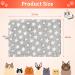 PUPTECK Self-Warming Cat Bed Mat | Anti-Slip Thermal Crate Pad for Cats and Dogs | Indoor/Outdoor Use | Stars Design - Buy Online on SooperMarket.com