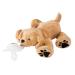 Nookums Retriever Paci-Plushies - Detachable Pacifier Holder for All Ages - Rufus the Retriever Plush Toy - Buy Online on SooperMarket.com