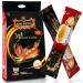 TNI King Coffee 3 in 1 Instant Vietnamese Coffee Individual Pocket Size Sachet Sticks Blended with Coffee Cream Powder and Sugar Bulk Size Pack -100 Single Serve Packets