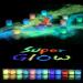 Rhea Arcas Glow in The Dark Powder Luminous mica Pigment Powder for Epoxy Resin glo Fluorescent Dye for fine Art Nail Polish Acrylic Paint DIY Crafts Rocks Slime and Theme Party neon Color 12 Pack 12 Colors