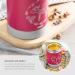 Reer Stainless Steel Warming Box for Baby Food - 300ml Berry Red | Anti-Slip Base | International Shipping - Buy Online on SooperMarket.com