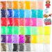 36000 Pcs Value Pack Fuse Beads 45 Colors Bulk Assorted Multicolor Fuse Beads for Kids and Chilren Crafts with Ironing Papaer 36000 Pcs / 45 Colors