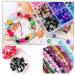 Huisipool 1920pcs 8 Color Glass Beads for Jewelry Making - 4mm 6mm 8mm Round Spacer Loose Beads - Ideal for Bracelet & Necklace Accessories - Buy Online on SooperMarket.com
