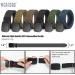 WERFORU Men's Military Tactical Nylon Belt with Metal Buckle - Breathable Webbing Canvas - Black (Size Below 40) - Buy Online on SooperMarket.com