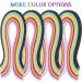 YURROAD Quilling Paper Strips Kit - 36 Colors, 720 Strips, 54cm Length, 3mm 5mm 7mm 10mm Width (4 Packs) - Buy Online on SooperMarket.com
