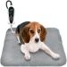 RIOGOO Pet Heating Pad, Upgraded Electric Dog Cat Heating Pad Indoor Waterproof, Auto Power Off M: 18"x 18"