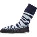 Mocc Ons Moccasin Style Slipper Socks - 6-12 Months Zebra Stripe | Comfy and Stylish Baby Footwear - Buy Online on SooperMarket.com