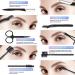 MAGEFY Faux Mink Eyelashes 30 Pairs | Natural to Dramatic Volume False Lashes | 3D Pack with Eyebrow Grooming Kit - Buy Online on SooperMarket.com