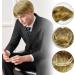 SKHAOVS Men's Short Blonde Cosplay Wig with Bangs - Heat Resistant Synthetic Hair for Halloween and Daily Costume - Buy Online on SooperMarket.com
