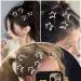 100pc Metal Star Snap Hair Clips - Y2K Silver Barrettes for Women and Girls - Buy Online on SooperMarket.com